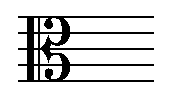 C clef