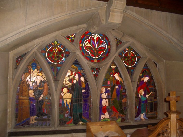 Baptistry window another view